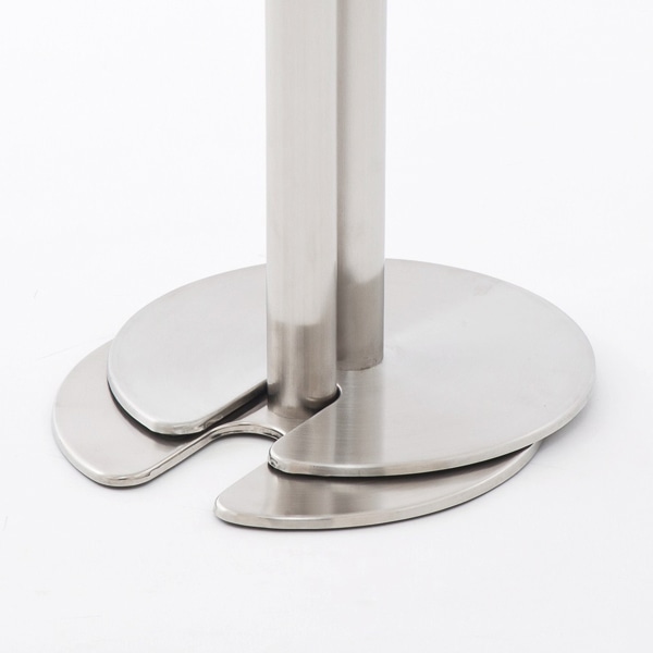 アール・エフ・ヤマカワ ポールパーティション Sタイプ2 レッド RFPP-RDST2 1台(ご注文単位1台)【直送品】