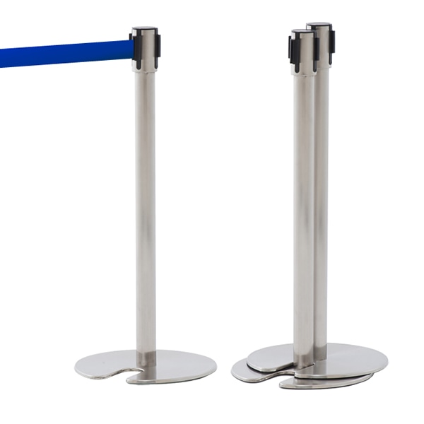 アール・エフ・ヤマカワ ポールパーティション　Sタイプ2 ブルー RFPP-BLST2 1台（ご注文単位1台）【直送品】