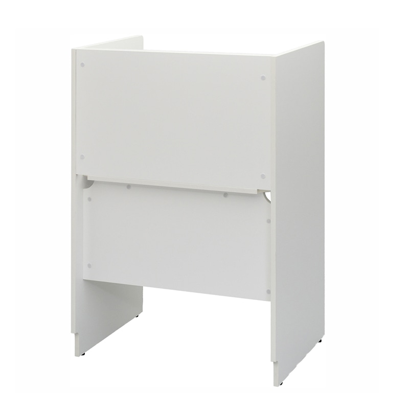 アール・エフ・ヤマカワ RFPCブース2 基本 W800×D600 ホワイト RFPCB2-8060WH 1台(ご注文単位1台)【直送品】