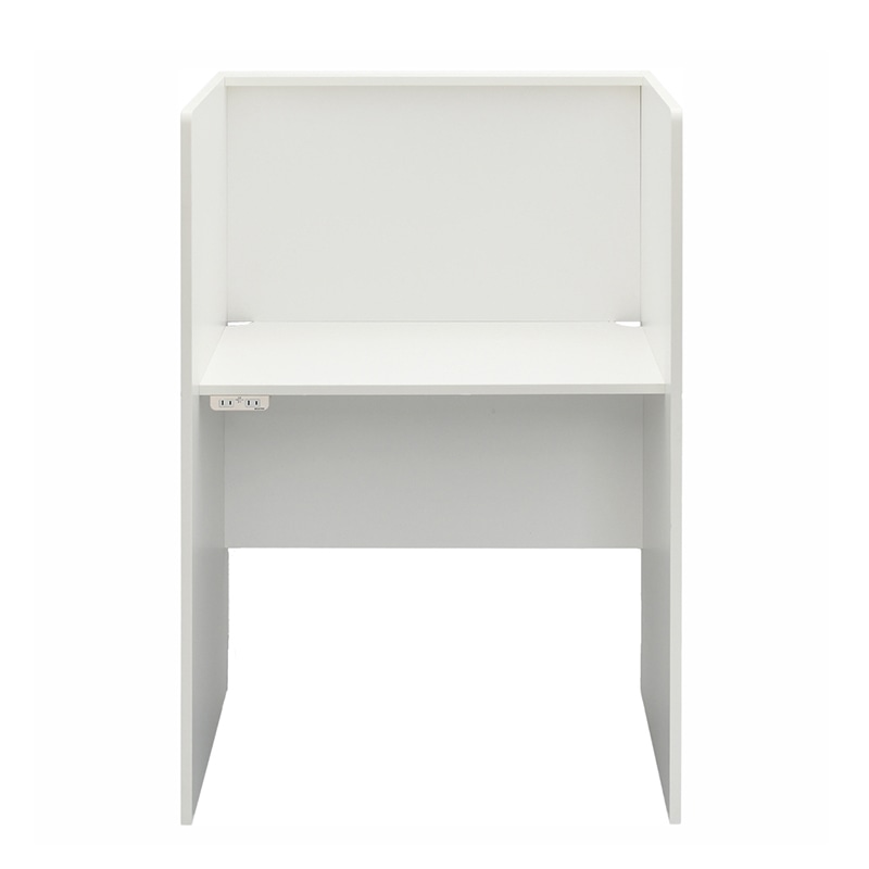 アール・エフ・ヤマカワ RFPCブース2 基本 W800×D600 2ヶ口コンセント付 ホワイト RFPCB2-8060WH-NC 1台(ご注文単位1台)【直送品】