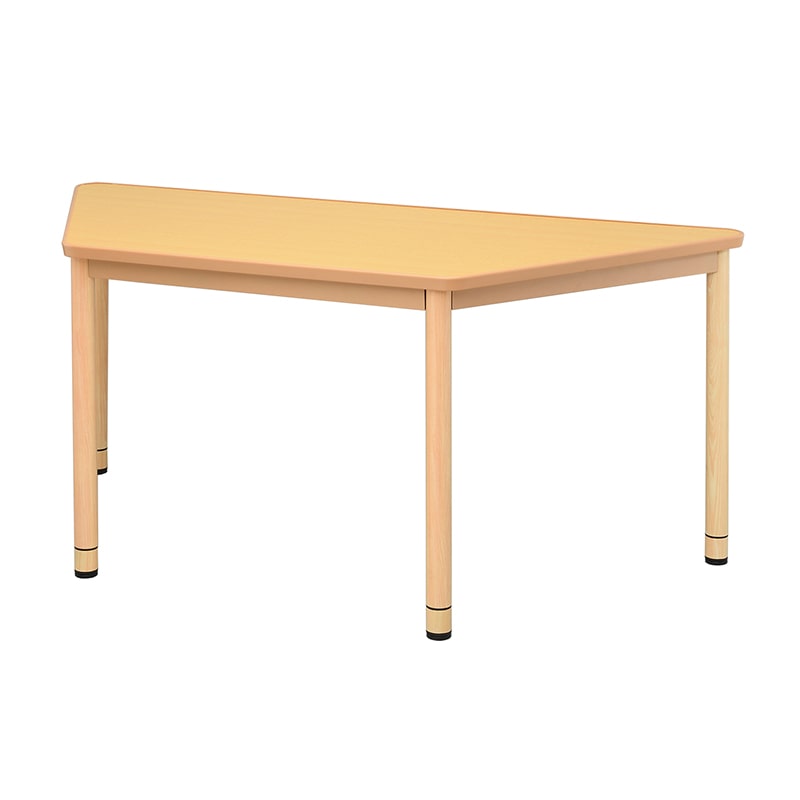 アール・エフ・ヤマカワ 介護用テーブル　W1800　台形 ナチュラル RFKTB-1890DNA 1台（ご注文単位1台）【直送品】
