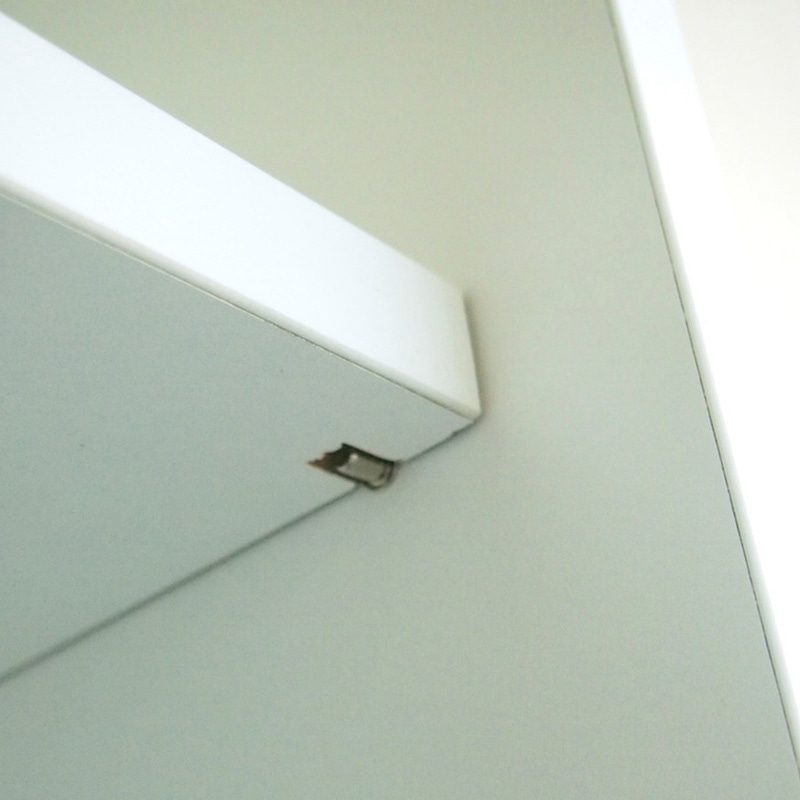 アール・エフ・ヤマカワ ハイカウンター 棚板 W900用 ホワイト RFHC-900-OPTW 1台(ご注文単位1台)【直送品】