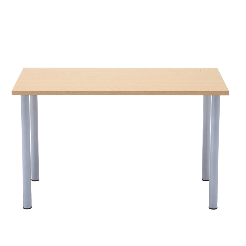 アール・エフ・ヤマカワ エコノミーテーブル W1200×D600 ナチュラル RFEMD-1260N 1台(ご注文単位10台)【直送品】