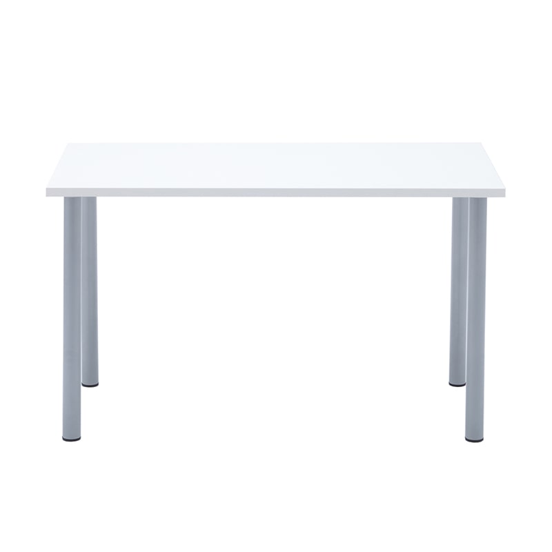 アール・エフ・ヤマカワ エコノミーテーブル　W1200×D600 ホワイト RFEMD-1260W 1台（ご注文単位10台）【直送品】