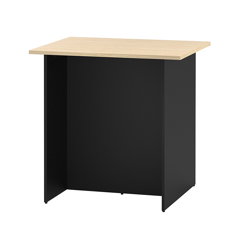 アール・エフ・ヤマカワ マルチユースカウンター W1000×D800 ナチュラル×ブラック RFDBM-1080NB 1台(ご注文単位1台)【直送品】