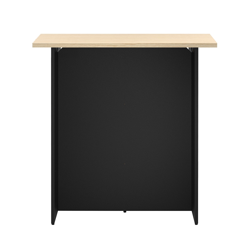 アール・エフ・ヤマカワ マルチユースカウンター W1000×D800 ナチュラル×ブラック RFDBM-1080NB 1台(ご注文単位1台)【直送品】