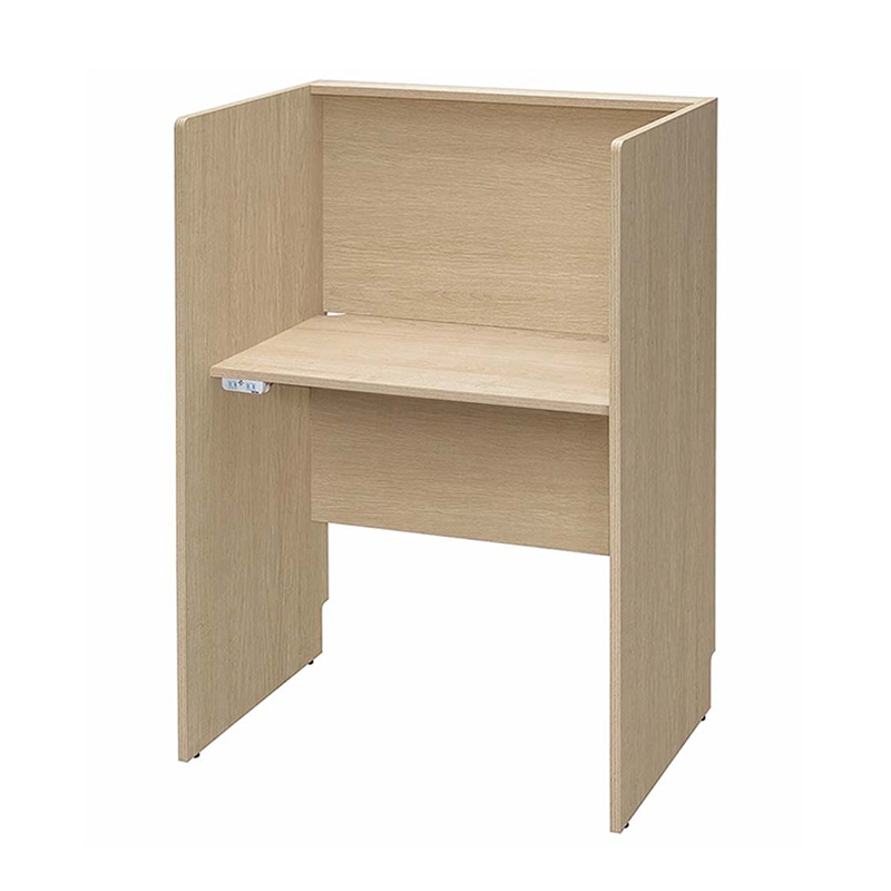 アール・エフ・ヤマカワ RFPCブース2　W800×D600　基本 2ヶ口コンセント付　ナチュラル2 RFPCB2-8060NA2-NC 1台（ご注文単位1台）【直送品】