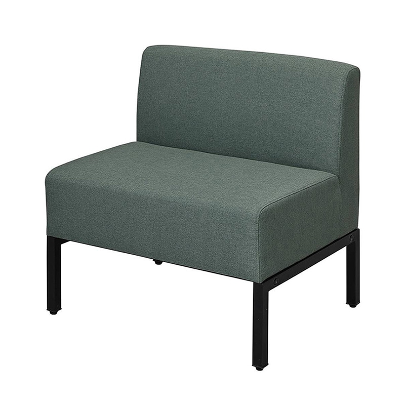 アール・エフ・ヤマカワ カッコ　ファブリックソファ　W720 グリーン RFFBS-72GN 1台（ご注文単位1台）【直送品】