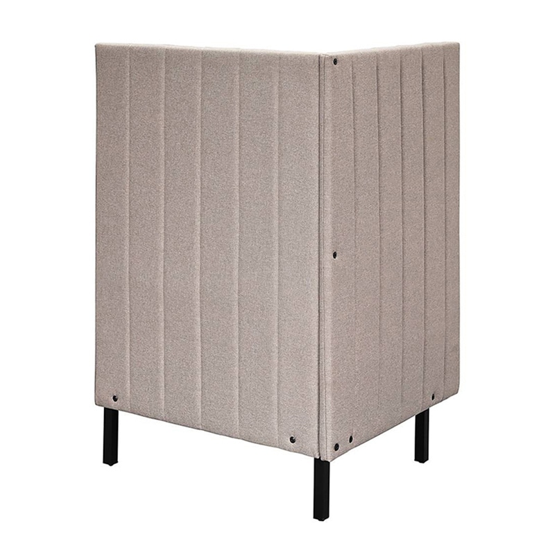 アール・エフ・ヤマカワ カッコ　ファブリックソファ　W760×H1230 片側パネル　ベージュ RFFBS-7612BEK 1台（ご注文単位1台）【直送品】