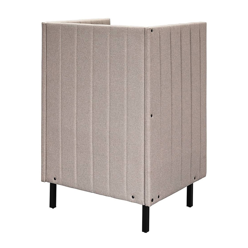 アール・エフ・ヤマカワ カッコ　ファブリックソファ　W800×H1230 両側パネル　ベージュ RFFBS-8012BER 1台（ご注文単位1台）【直送品】