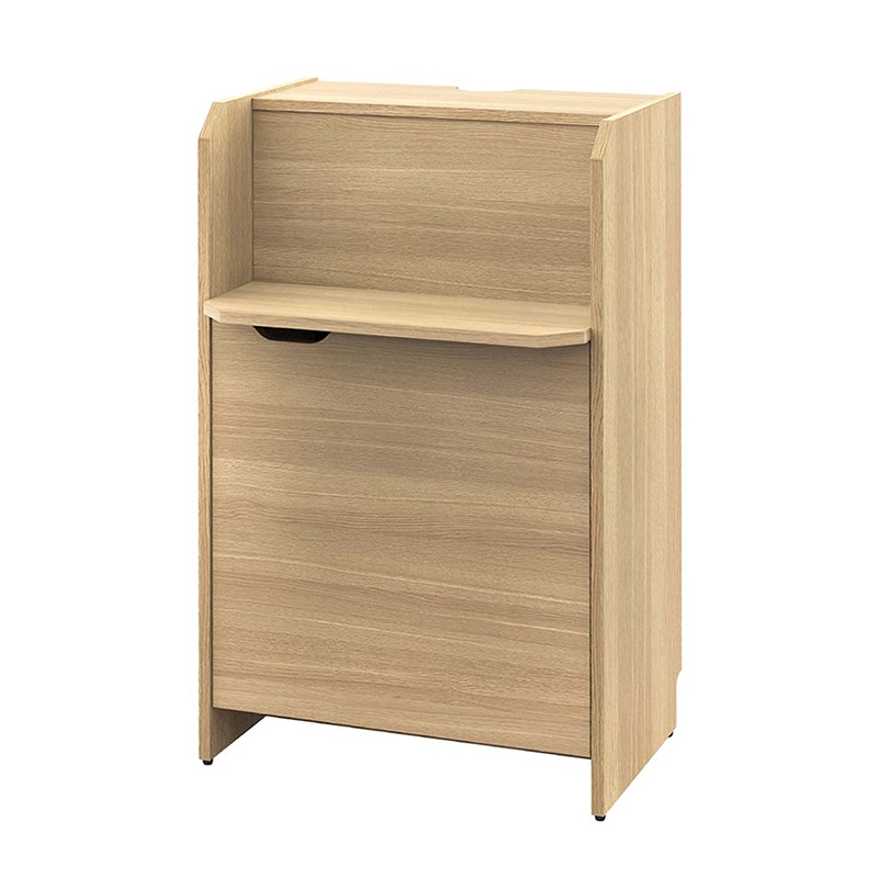 アール・エフ・ヤマカワ 無人受付カウンター オーク RFRCB-6047OA 1台(ご注文単位1台)【直送品】