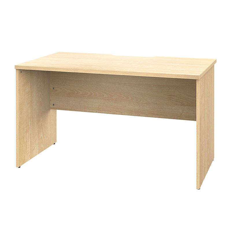 アール・エフ・ヤマカワ プラン木製デスク　W1200×D700 ナチュラル×ナチュラル脚 RFPD-1270NA-NL 1台（ご注文単位1台）【直送品】