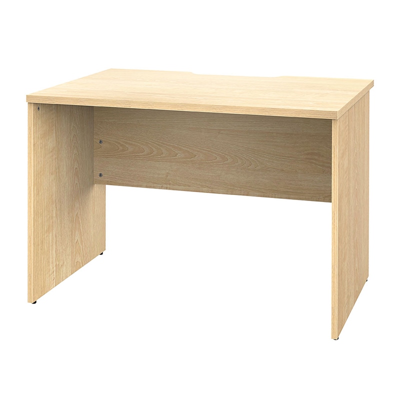 アール・エフ・ヤマカワ プラン木製デスク　W1000×D700 ナチュラル×ナチュラル脚 RFPD-1070NA-NL 1台（ご注文単位1台）【直送品】