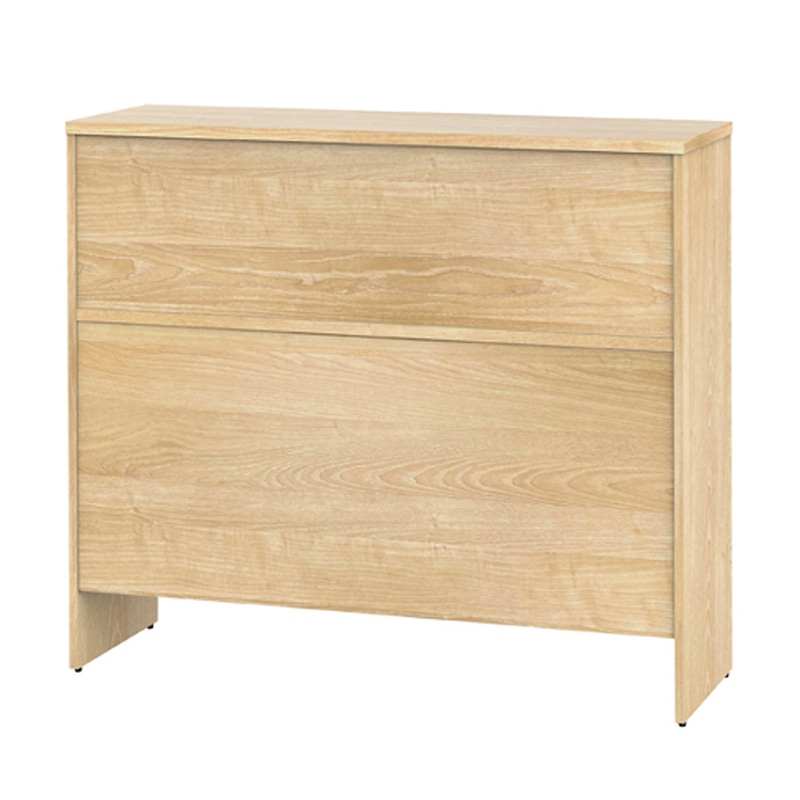 アール・エフ・ヤマカワ プラン サイドハイテーブル W1200×D400 ナチュラル×ナチュラル脚 RFPSH-1240NA-NL 1台(ご注文単位1台)【直送品】