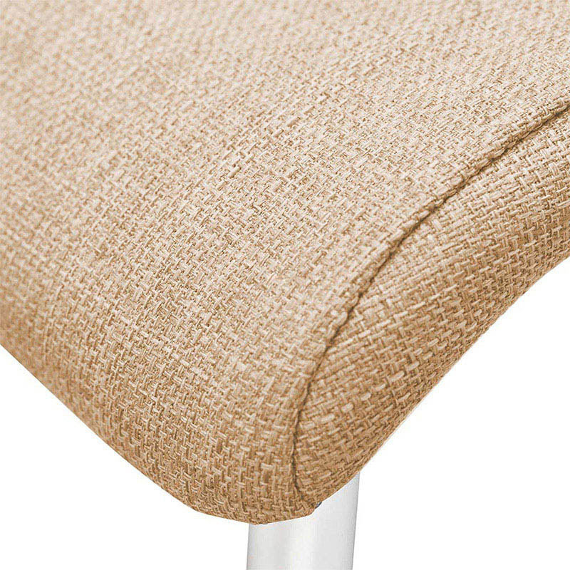 アール・エフ・ヤマカワ ファブリックチェア キャメル×ホワイト脚 RFC-FPCMWF 1台（ご注文単位1台）【直送品】