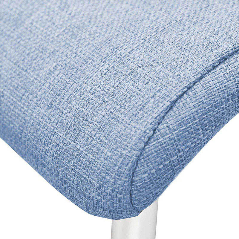 アール・エフ・ヤマカワ ファブリックチェア ジーンズ×ホワイト脚 RFC-FPJNWF 1台（ご注文単位1台）【直送品】