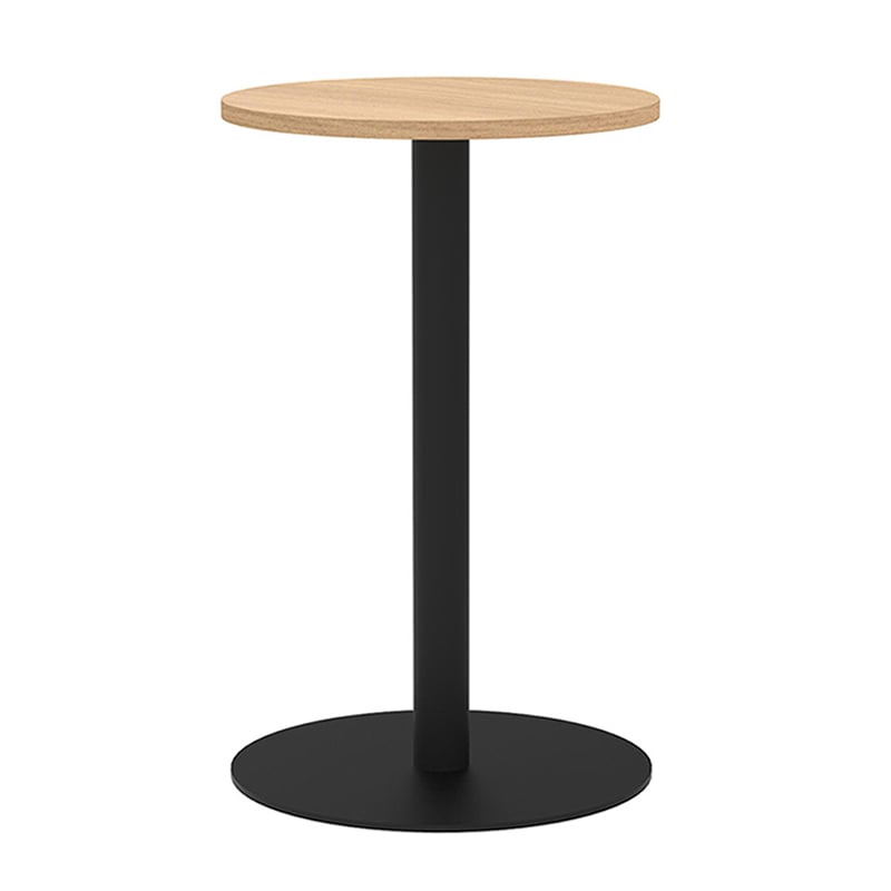 アール・エフ・ヤマカワ リスタ　カフェテーブル　丸形 φ450　オーク RFRCT-450ROA 1台（ご注文単位1台）【直送品】