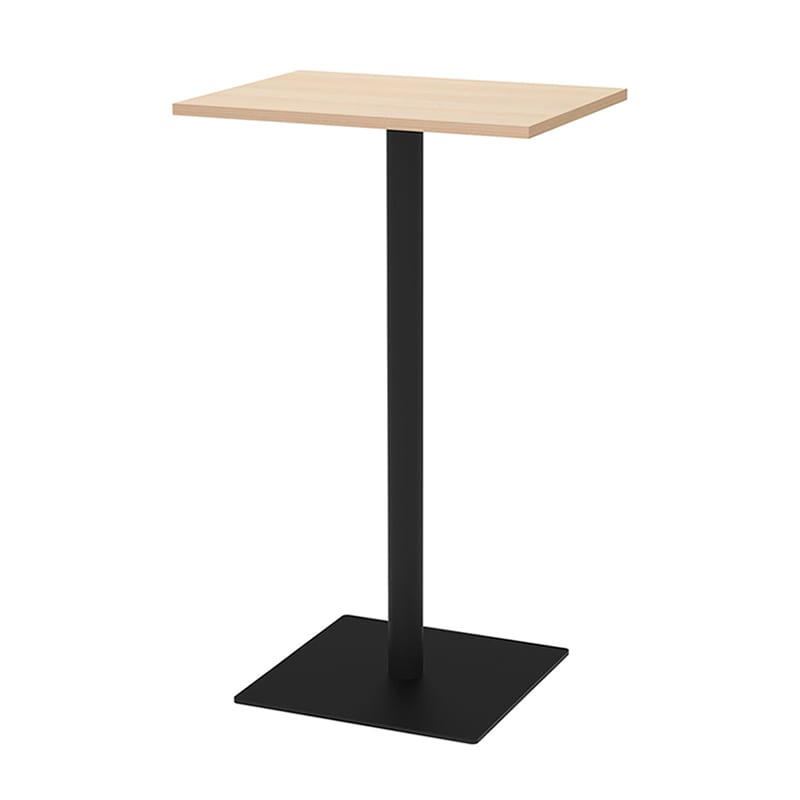 アール・エフ・ヤマカワ リスタ カフェテーブル ハイ 600×450 ナチュラル RFRCT-H6045NA 1台(ご注文単位1台)【直送品】