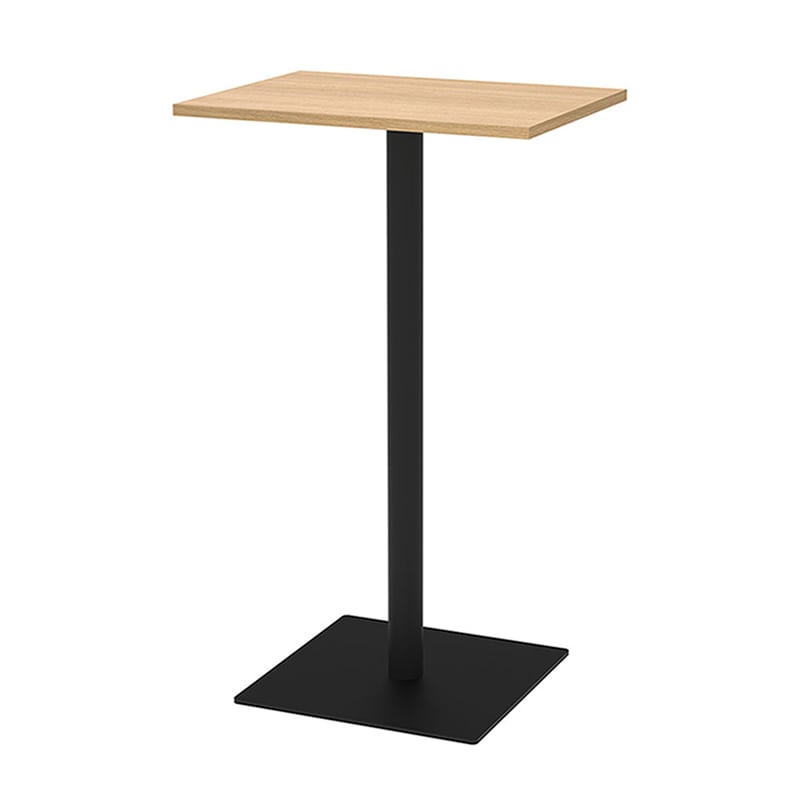 アール・エフ・ヤマカワ リスタ　カフェテーブル　ハイ　600×450 オーク RFRCT-H6045OA 1台（ご注文単位1台）【直送品】