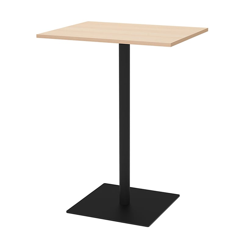 アール・エフ・ヤマカワ リスタ　カフェテーブル　ハイ　750×600 ナチュラル RFRCT-H7560NA 1台（ご注文単位1台）【直送品】