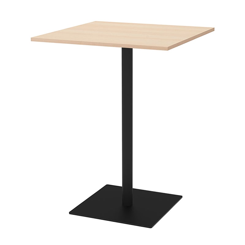 アール・エフ・ヤマカワ リスタ　カフェテーブル　ハイ　750×750 ナチュラル RFRCT-H7575NA 1台（ご注文単位1台）【直送品】