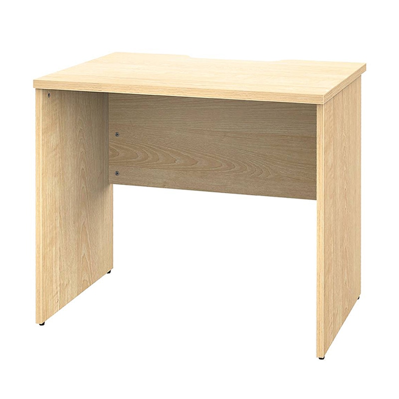 アール・エフ・ヤマカワ プラン木製デスク　W800×D600 ナチュラル×ナチュラル脚 RFPD-0860NA-NL 1台（ご注文単位1台）【直送品】