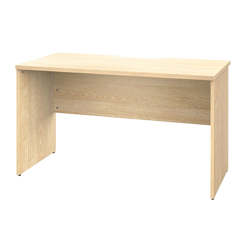 アール・エフ・ヤマカワ プラン木製デスク　W1200×D600 ナチュラル×ナチュラル脚 RFPD-1260NA-NL 1台（ご注文単位1台）【直送品】