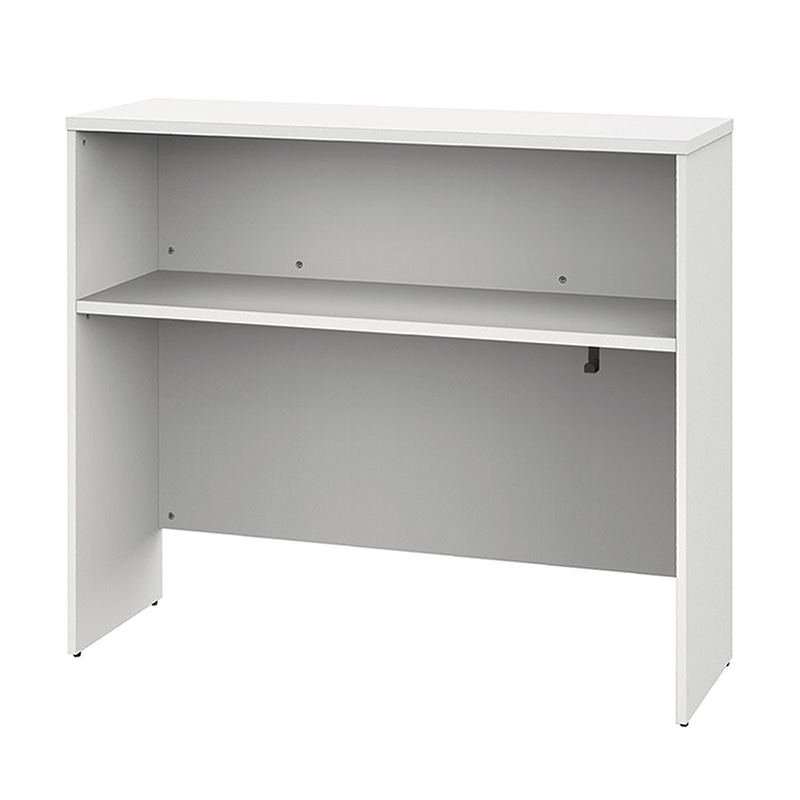 アール・エフ・ヤマカワ プラン　サイドハイテーブル　W1200×D400 ホワイト×ホワイト脚 RFPSH-1240WH-WL 1台（ご注文単位1台）【直送品】