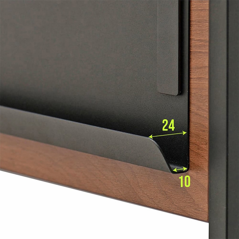 アール・エフ・ヤマカワ ミーツ　案内板2 A3　ウォルナット2 RFMIB2-A3DM2 1台（ご注文単位1台）【直送品】