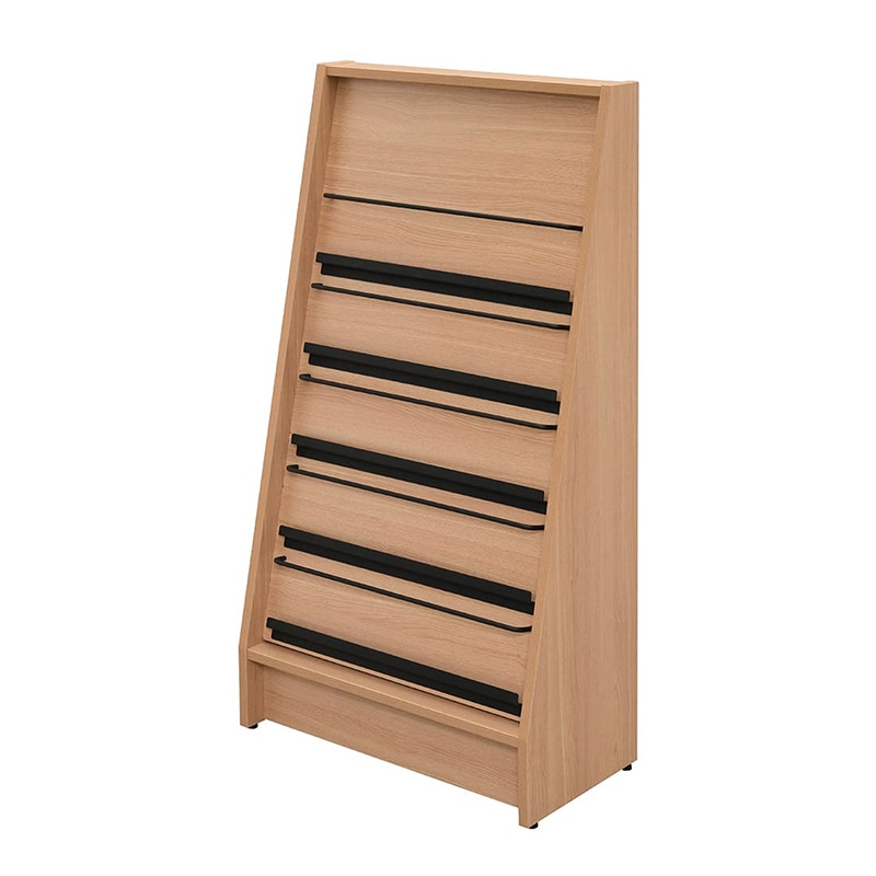 アール・エフ・ヤマカワ ミーツ　カタログスタンド2 ダブル　オーク2 RFMKS2-DBOA2 1台（ご注文単位1台）【直送品】