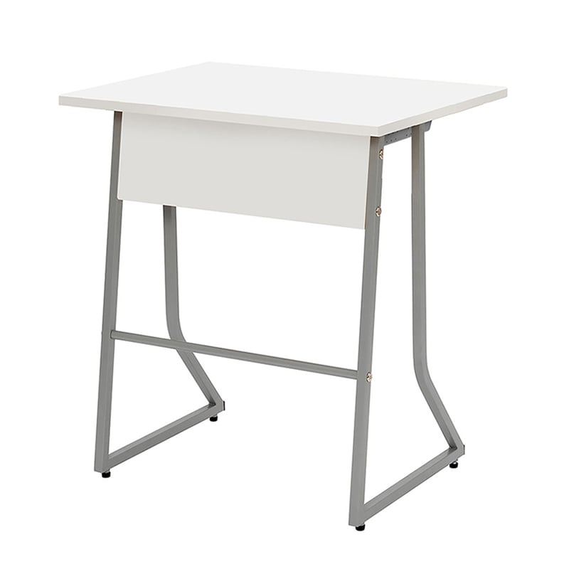 アール・エフ・ヤマカワ スモール研修用デスク3 W650×D450 ループ脚 ホワイト RFJD3-6545W 1台(ご注文単位1台)【直送品】