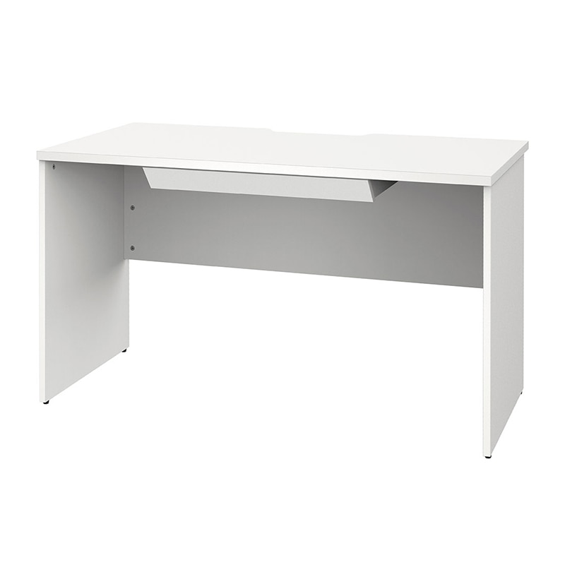 アール・エフ・ヤマカワ プラン木製デスク W1200×D600 引出付 ホワイト×ホワイト脚 RFPD-1260WH-WL-DR 1台(ご注文単位1台)【直送品】