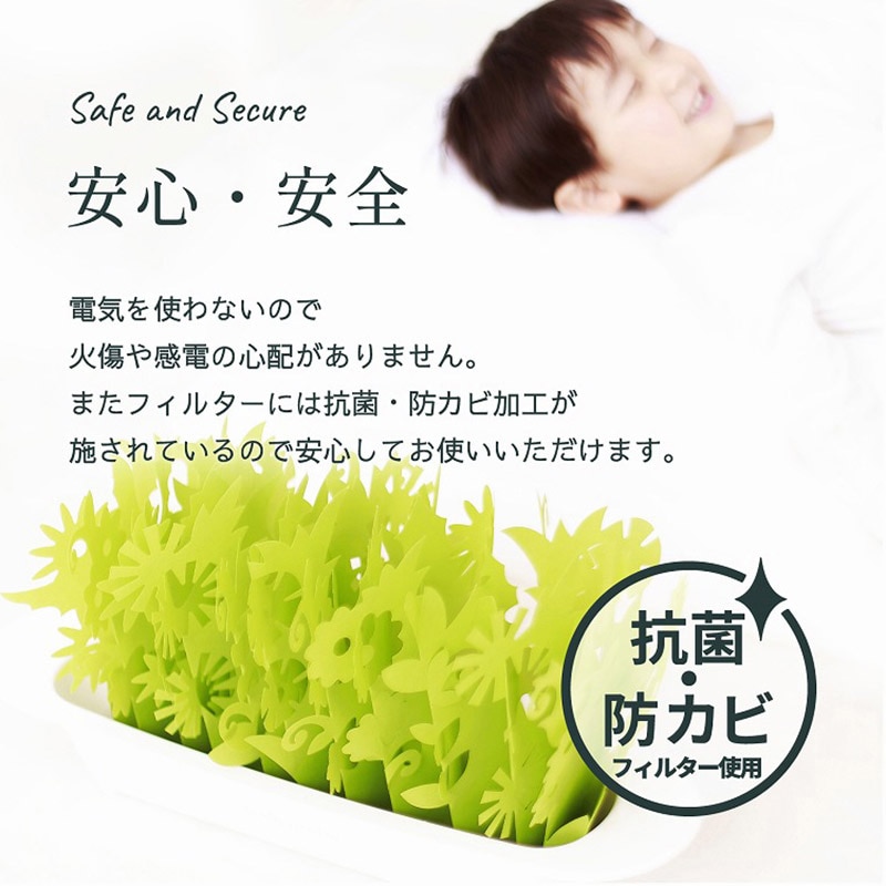 ミクニライフ&オート エコ加湿器 ミスティガーデン2nd 交換フィルター アップルグリーン U60E-05 1枚(ご注文単位30枚)【直送品】