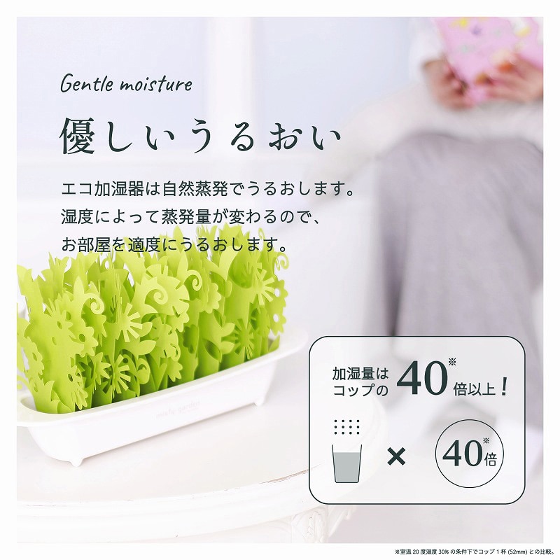 ミクニライフ&オート エコ加湿器 ミスティガーデン2nd 交換フィルター アップルグリーン U60E-05 1枚(ご注文単位30枚)【直送品】