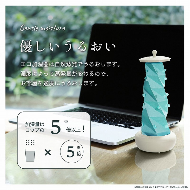 ミクニライフ＆オート エコ加湿器　ちょこっとオアシス　タワーポット　交換 交換フィルター　ブルー U50E-29 1枚（ご注文単位30枚）【直送品】