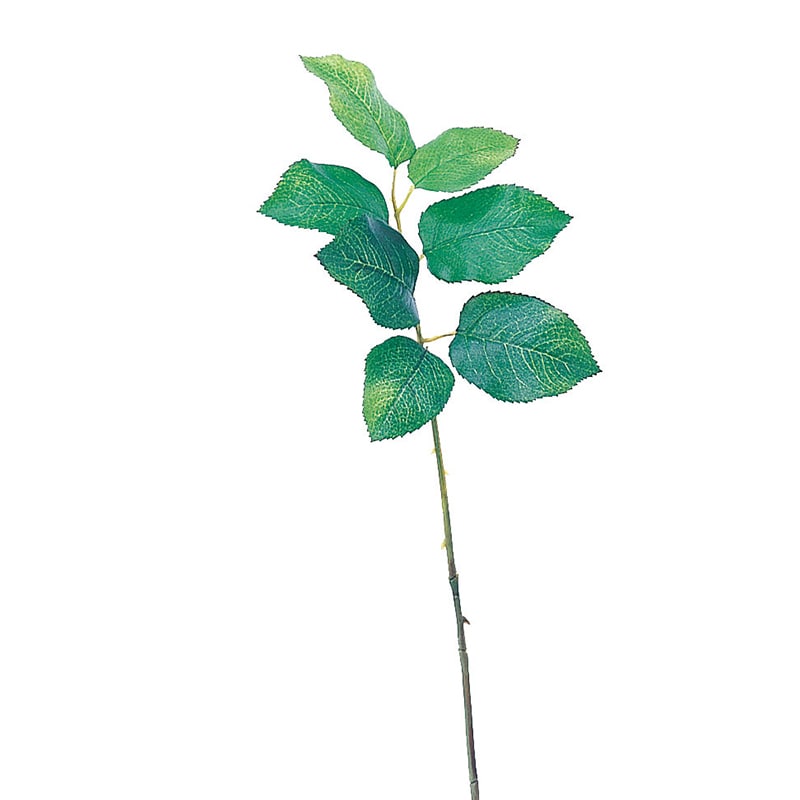 アスカ商会 造花・グリーン A-46015　レモンリーフ #051A　グリ-ン 1本（ご注文単位1本）【直送品】
