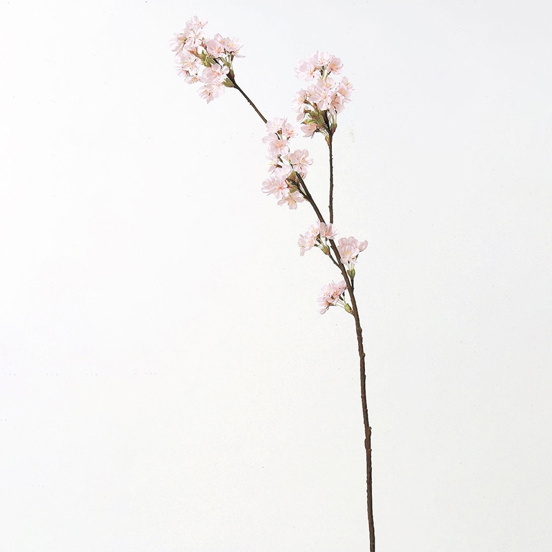 アスカ商会 造花 A-36133　桜×50　つぼみ×5 #003　ピンク 1本（ご注文単位1本）【直送品】