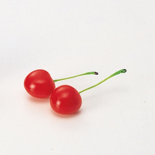 アスカ商会 ディスプレイ用フルーツ A-23030 チェリー #030R オレンジレッド 1袋(ご注文単位1袋)【直送品】