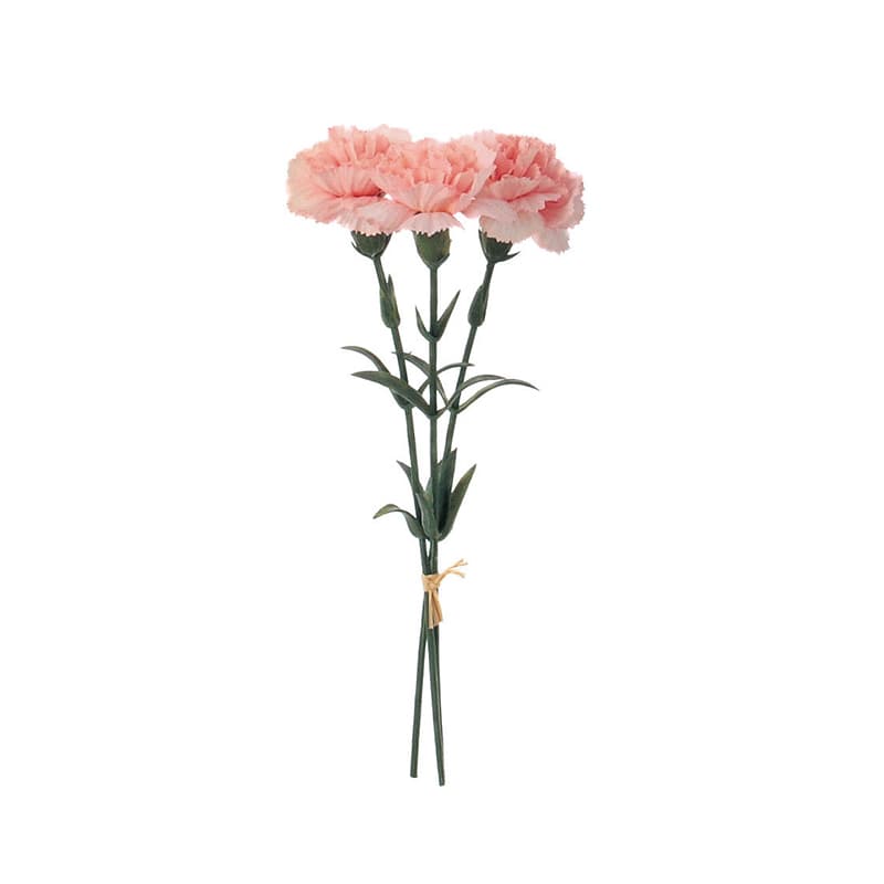 アスカ商会 造花 A-31283　ミニカーネーションバンチ #003　ピンク 1本（ご注文単位1本）【直送品】