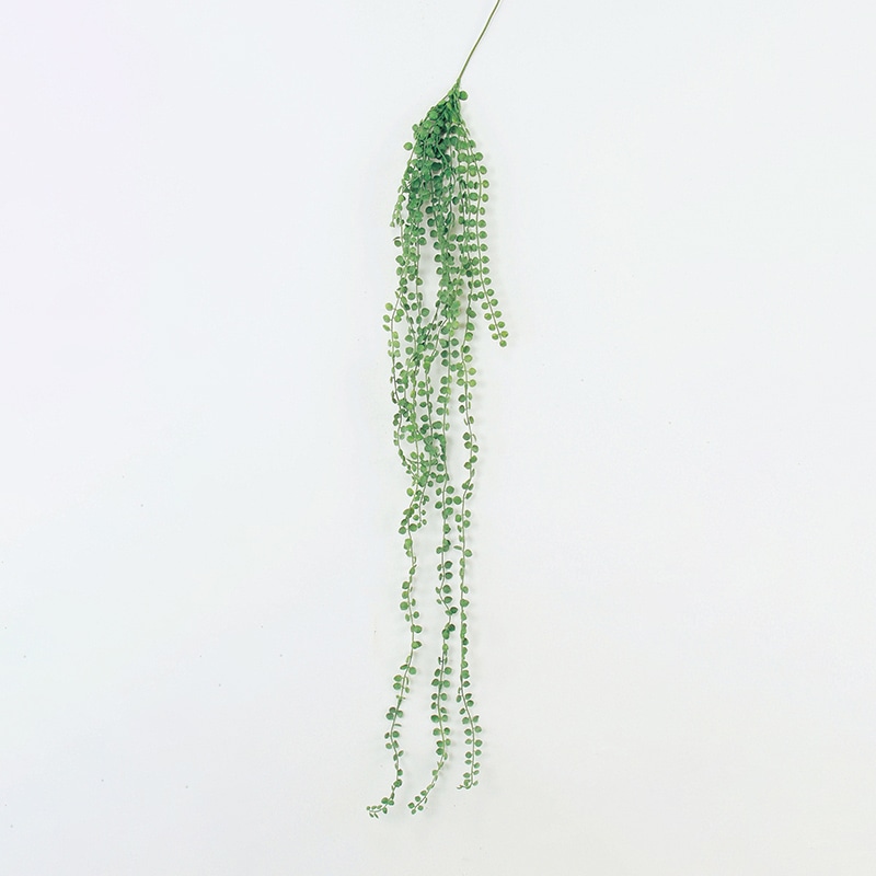 アスカ商会 造花・グリーン A-41200　ミニボタンリーフ #051F　フロストグリ-ン 1本（ご注文単位1本）【直送品】