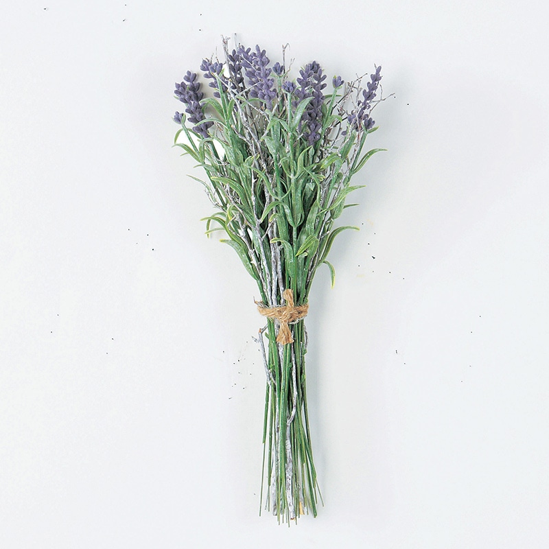 アスカ商会 造花 A-31833 ラベンダーバンチ #006 ラベンダ- 1束(ご注文単位1束)【直送品】