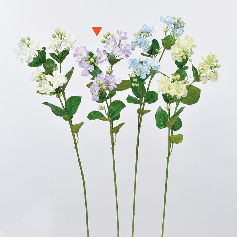 アスカ商会 造花 A-31912ジャスミン #006　ラベンダ- 1本（ご注文単位1本）【直送品】