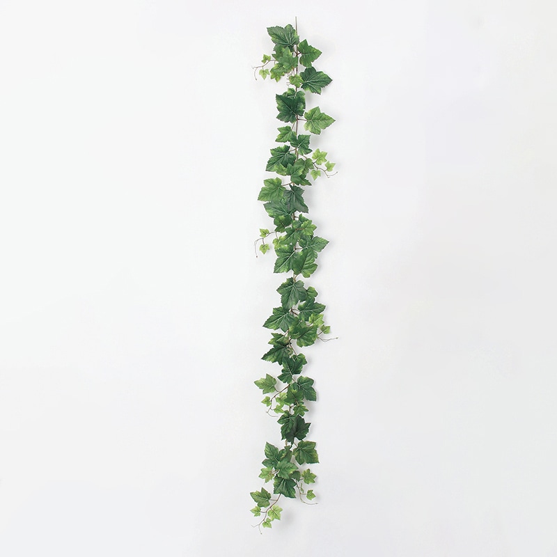 アスカ商会 造花・グリーン A-41611　グレープリーフガーランド #051A　グリ-ン 1本（ご注文単位1本）【直送品】