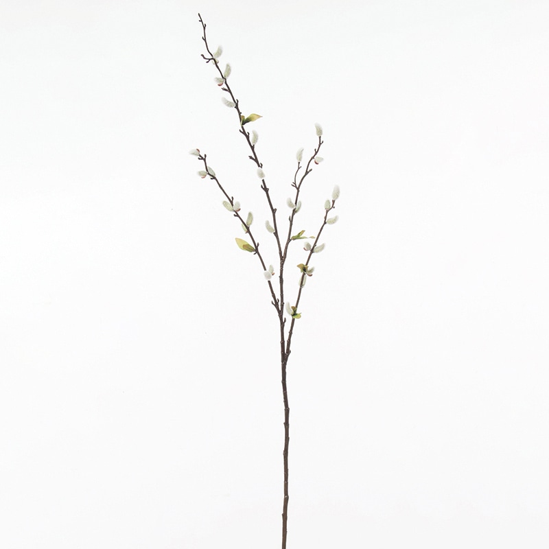 アスカ商会 造花 A-32315　ネコヤナギ #044　ナチュラル 1本（ご注文単位1本）【直送品】