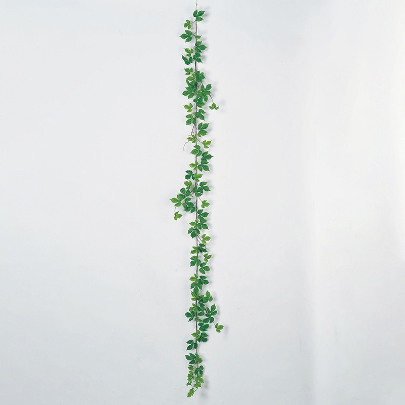 アスカ商会 造花・グリーン A-41800メープルアイビーガーランド #051A グリ-ン 1本(ご注文単位1本)【直送品】