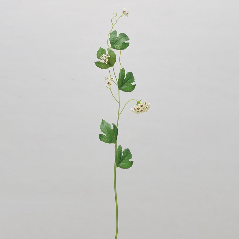 アスカ商会 造花 A-32506 ビバーナム #001 ホワイト 1本(ご注文単位1本)【直送品】