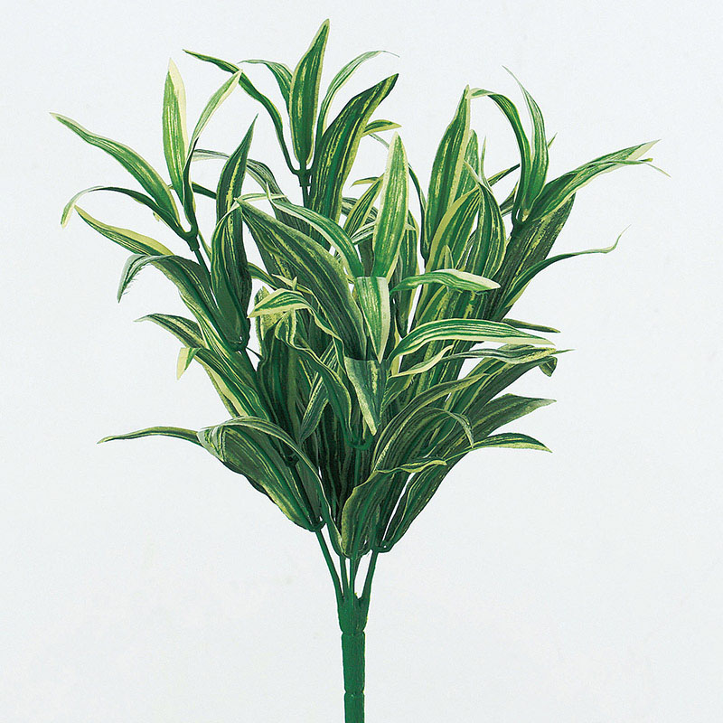 アスカ商会 造花・グリーン A-41818　グラスブッシュ #053A　クリームグリーン 1本（ご注文単位1本）【直送品】