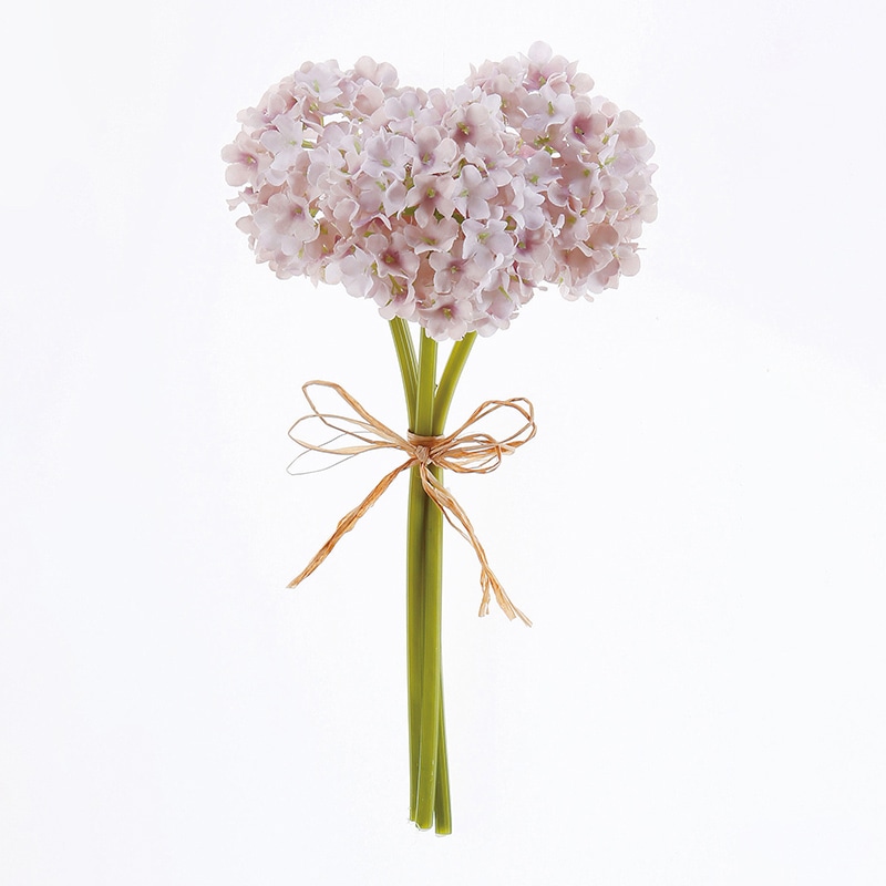 アスカ商会 造花 A-32801 スノーボールバンチ #017B ライトライラック 1束(ご注文単位1束)【直送品】