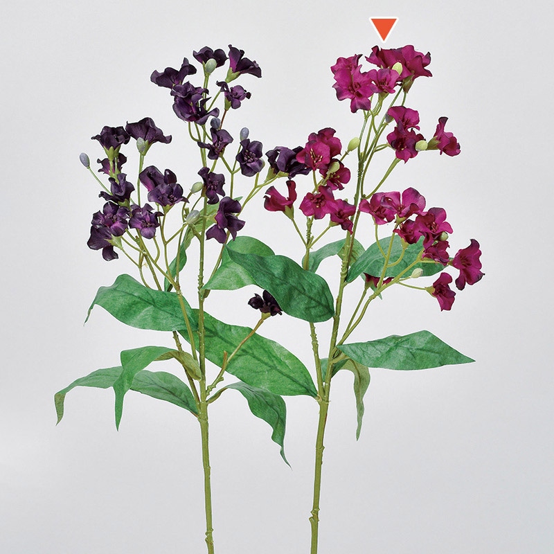 アスカ商会 造花 A-32834ブロッサムスプレー #045　オ-キッド 1本（ご注文単位1本）【直送品】