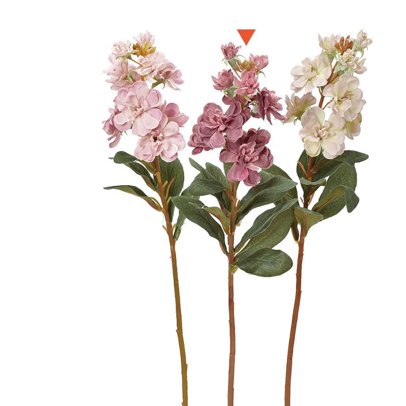 アスカ商会 造花 A-32989　ストック #003　ピンク 1本（ご注文単位1本）【直送品】